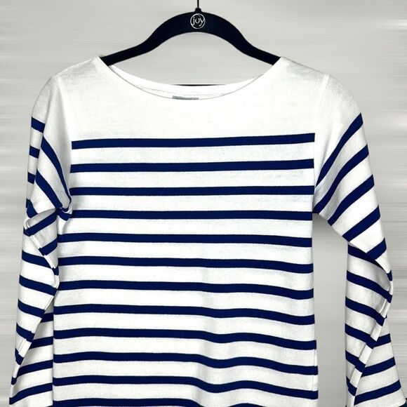 Orcival Girl’s Basque French Sailor
Shirt Cotton Striped made in France 14A - Picture 3 of 10